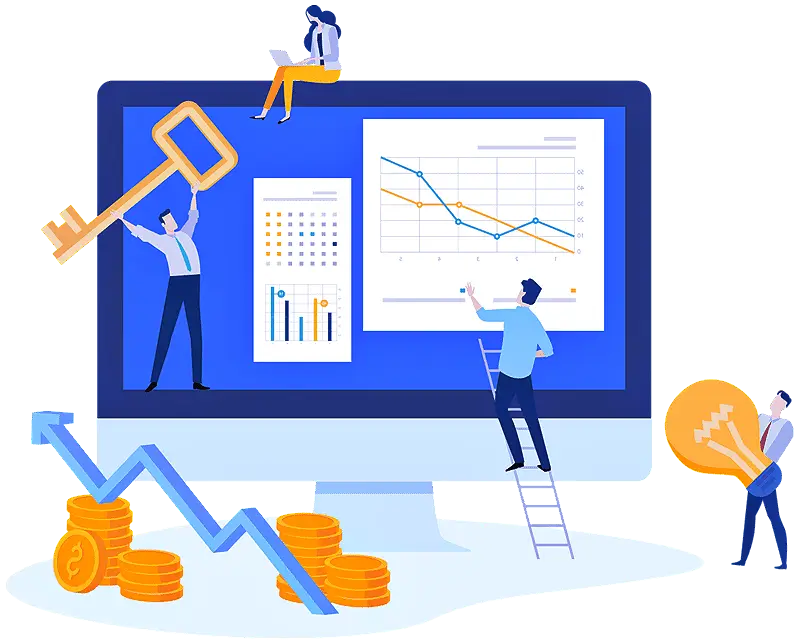 showing-guest-posting-opportunities-with-a-team-analyzing-backlink-charts